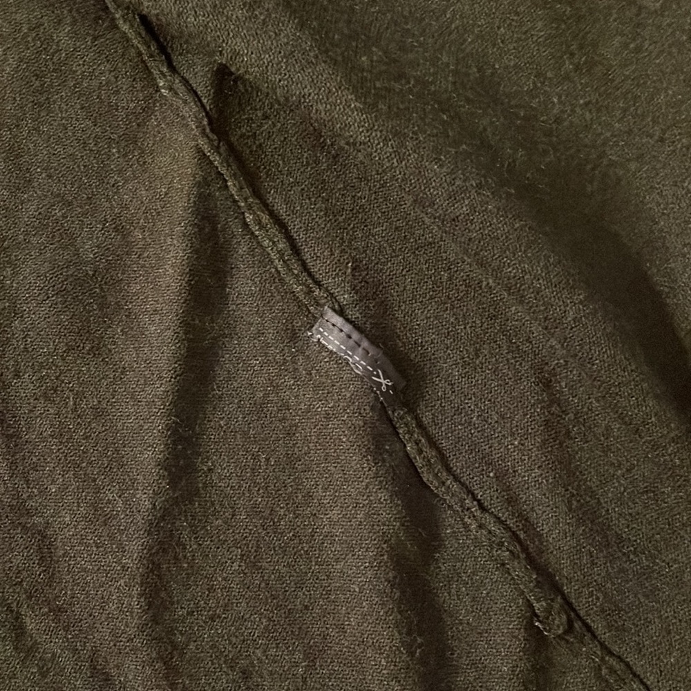 Zara Knit Green Cardigan Sweater Large - Picture 6 of 8